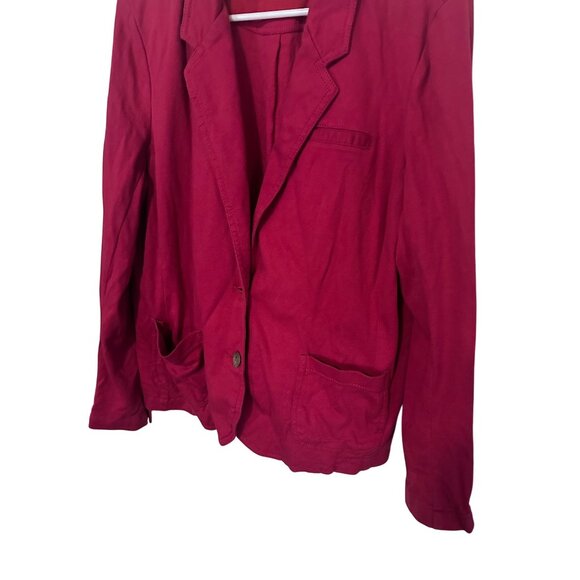 Sonoma Life & Style red button up jacket size XL - Picture 5 of 7